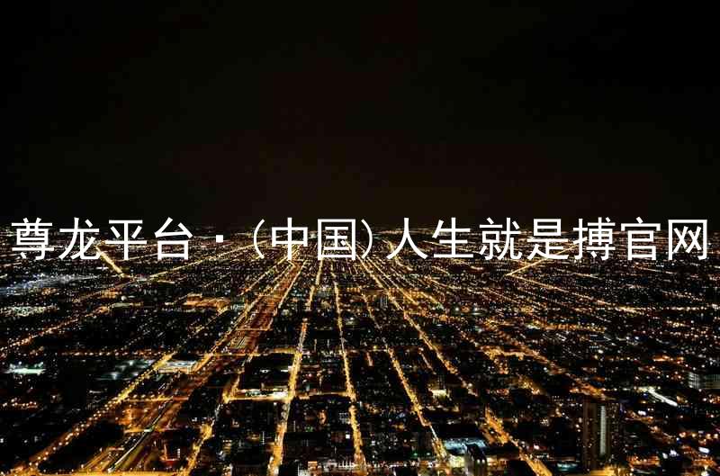 尊龙平台·(中国)人生就是搏官网